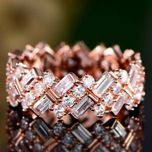 NEW Sunshine 925 Silver Rings Wedding Ring